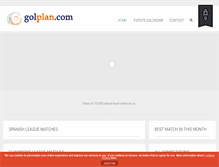Tablet Screenshot of golplan.com